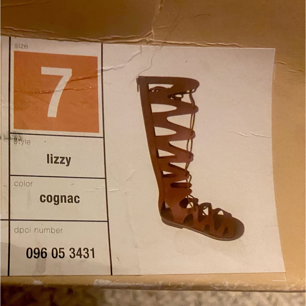 Mossimo Gladiator sandals mid calf